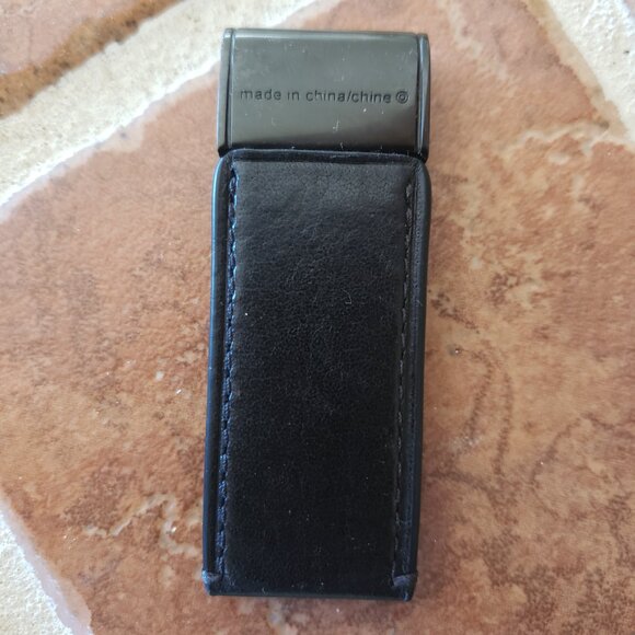 Card Case With Money Clip In Signature Canvas | Wallets  Coach black money clip